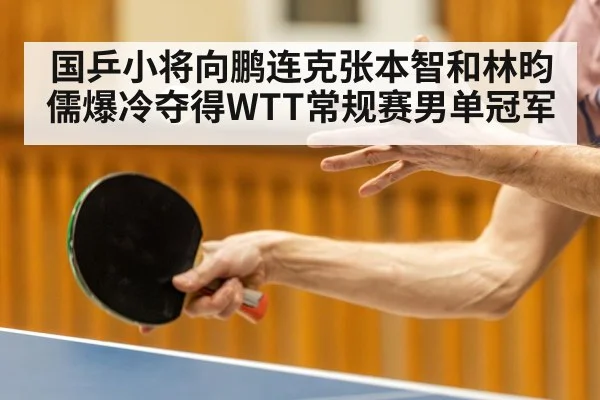 国乒小将向鹏连克张本智和林昀儒爆冷夺得WTT常规赛男单冠军